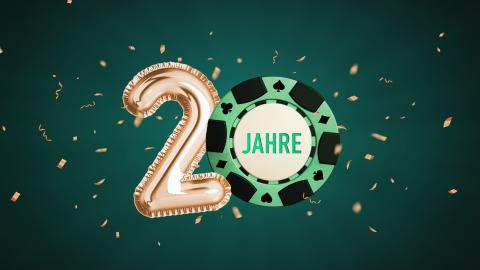 20 Jahre Casino St. Gallen, Konfetti, Jeton, Ballon