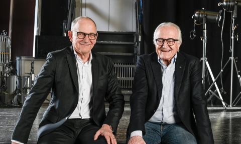 CEO Marc Baumann und VR-Präsident Hans-Ueli Rihs